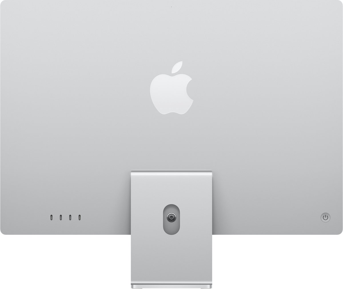 Apple iMac 2024 M4 10-core CPU GPU 24GB RAM 512GB SSD All-in-One Desktop Zilver QWERTY - Afbeelding 5
