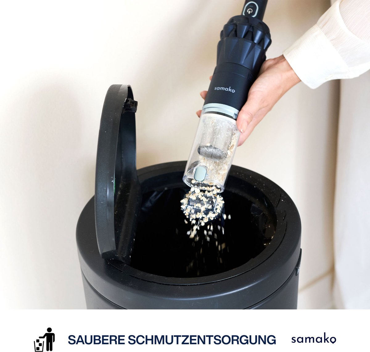 Kruimeldief NanoDetect Snoerloos 120W Blauw - afbeelding 2