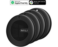 MILI MiTag Duo 4 pack - Apple Find My or Google's Find My Device (Google's Find Hub)