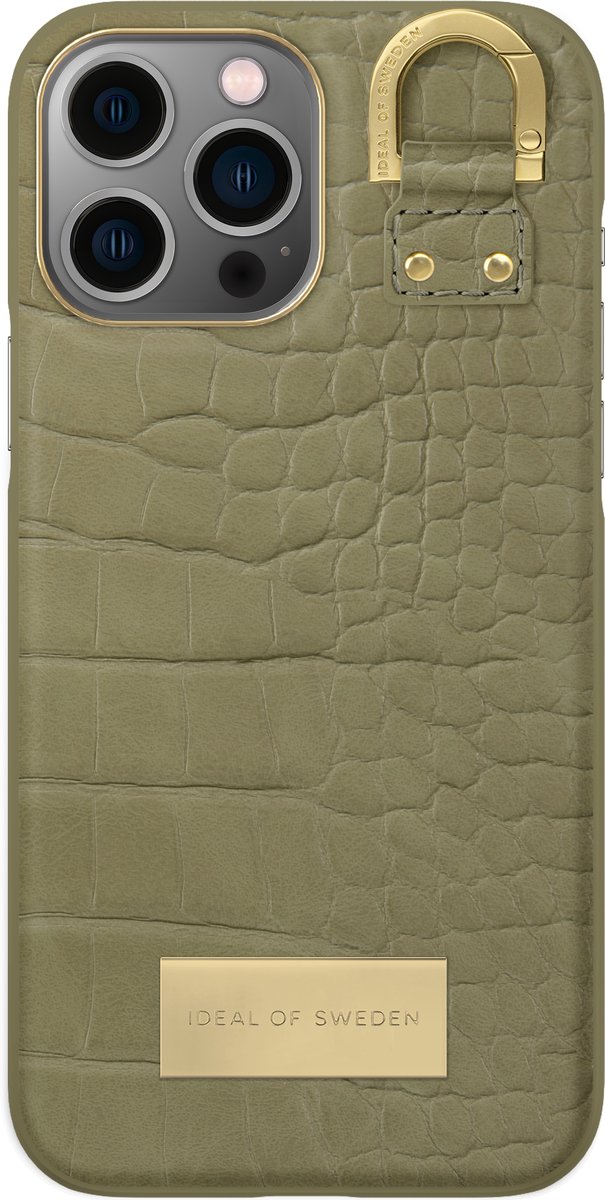 iDeal Of Sweden Fashion Case Atelier iPhone 13 Pro Max Sage Croco