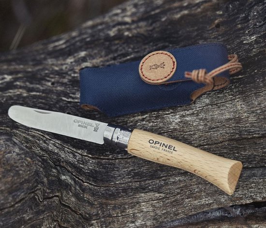 Opinel My First Opinel Kinderzakmes - RVS/Beuk - Etui