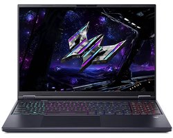 "Acer Predator Helios Neo 16 AI PHN16-73-91NH Intel Core Ultra 9 275HX Laptop 40,6 cm (16"") WQXGA 64 GB DDR5-SDRAM 2 TB SSD NVIDIA GeForce RTX 5070 Ti Wi-Fi 6E (802.11ax) Windows 11 Home Zwart"