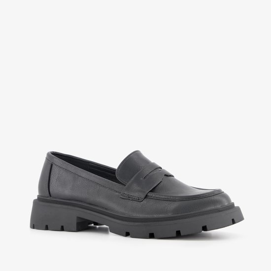 Mocassins femme Nova noir - Taille 38