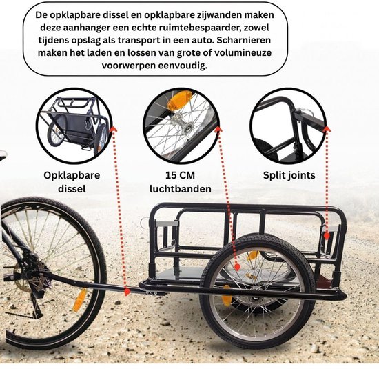 Elektrische cargo trailer | De Gent Elektrische cargo trailer | De Gent