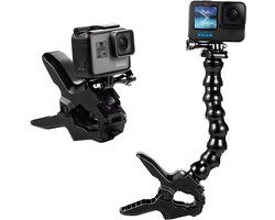 Geschikt voor GoPro Hero 13 Hero 12 Hero 11 Hero 10 Hero 9 Hero 8 Hero 7 Hero 6 Hero 5 Hero 4 Session Hero 3+ Hero 3 Akaso EK7000 DJI osmo Arlo Action Camera - Mount Gooseneck Mount