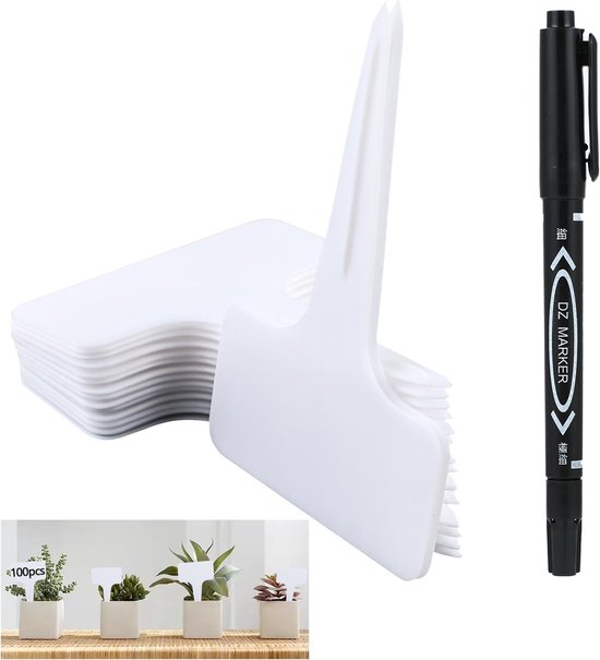 160 stuks etiketten voor de tuin, voor buiten, plantenetiketten