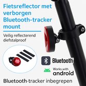 Premium Fiets Reflector met Verborgen Bluetooth Tracker – Werkt met Google Find My Device – Waterdicht & Diefstalbeveiliging – Inclusief Sleutel & Schroeven – Locus Amicus