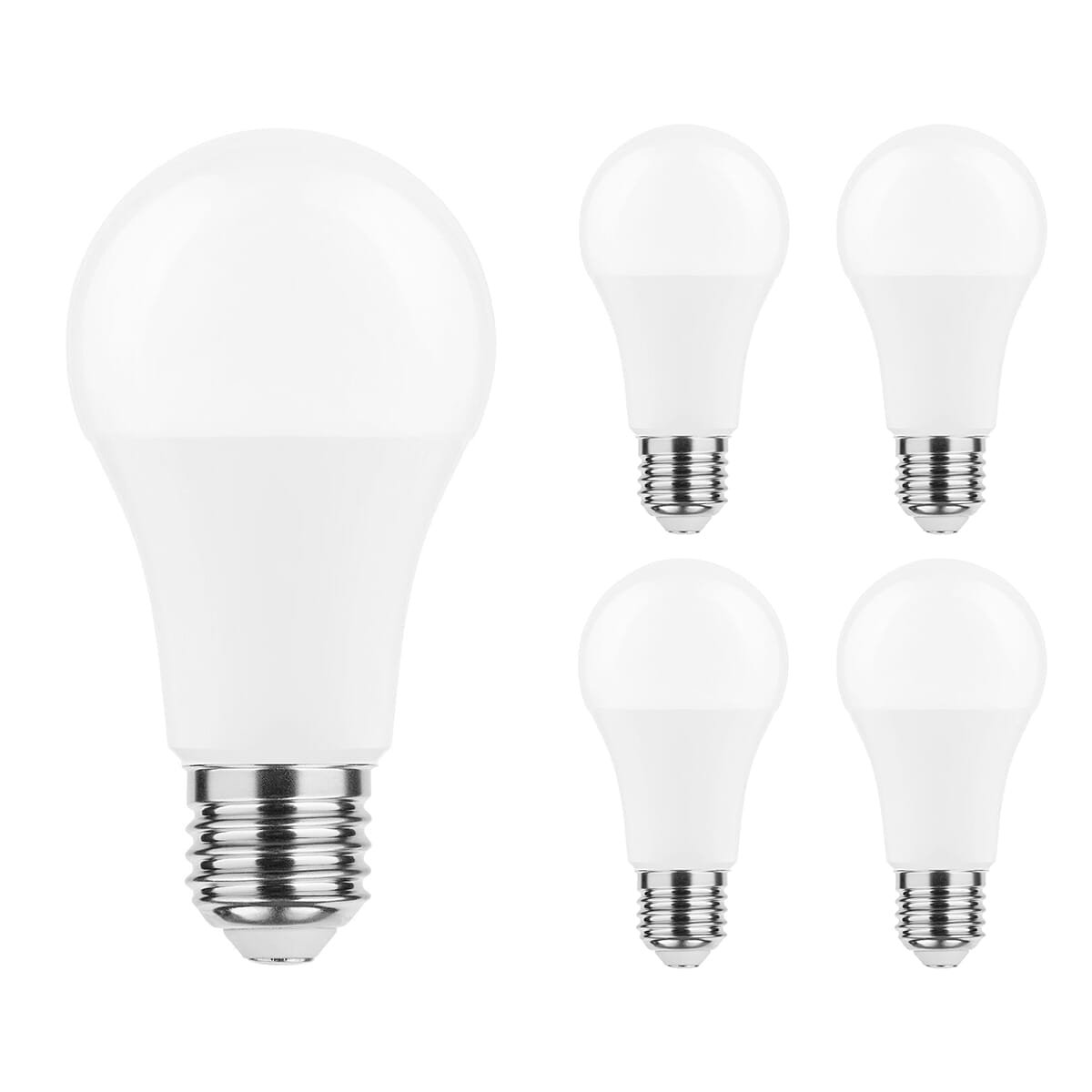 Modee E27 LED Lamp 15W - 1350lm - 2700K - Extra Warm Wit - LED Lamp A65 - Vervangt 100W Gloeilamp - 5 stuks