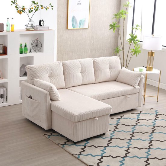 Bank met chaise longue | Direct leverbaar | Store