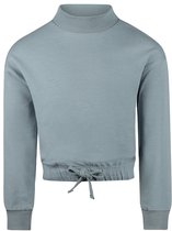 Koko Noko meisjes trui with turtle neck Blue