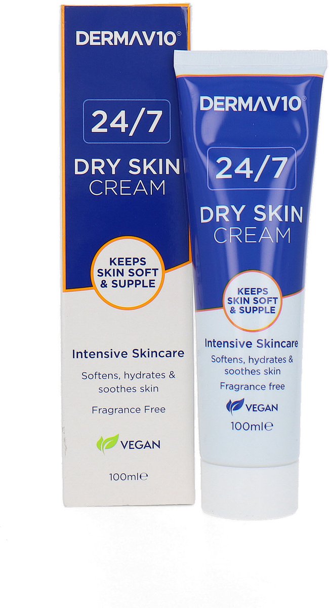 Derma V10 24/7 Dry Skin Cream - 100 ml
