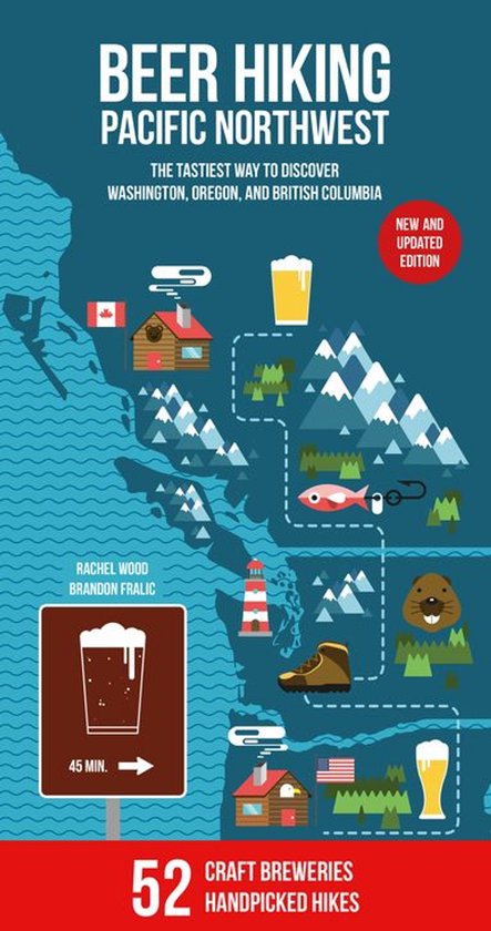 Beer Hiking - Beer Hiking Pacific Northwest 2nd Edition - cover