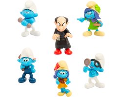 Smurfen speelset - Met oa. Azrael, Smurfin en Boerensmurf - Giochi Preziosi - De Smurfen - Vanaf 3 jaar