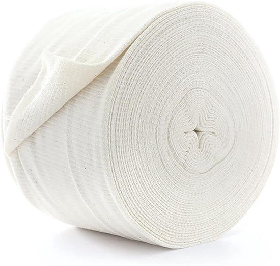 Foto: 10m lengte tubulaire bandage gaas roll voor grote volwassen ledematen dij arm enkel wond dressing