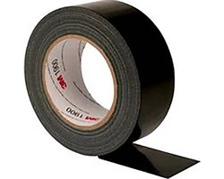 3M 1900 Duct Tape - 50M x 50MM - Zwart