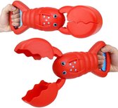 Allecto Plus - Kinderspeelgoed voor Zand en Strand - Plastic Kreeft Grabber met Handvat - Geschikt vanaf 3 Jaar