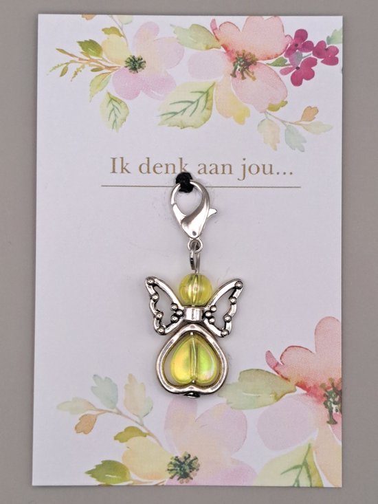 Geluksengeltje - Engel - Engeltje - Wenskaart - Gelukspoppetje - Pockethug - Pocket hug - Troostkaartje - een Engeltje voor jou - Geluksengel, Guardian Angel - Beschermengel