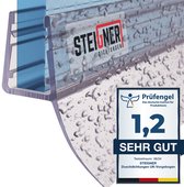 STEIGNER douchestrip, 190cm, glasdikte 6/ 7/ 8 mm, recht, pvc, vervangende afdichting voor douches, UK12