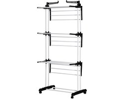 Droogrek opvouwbaar - Wasrek - Droogtoren - 73 x 64 x 177cm