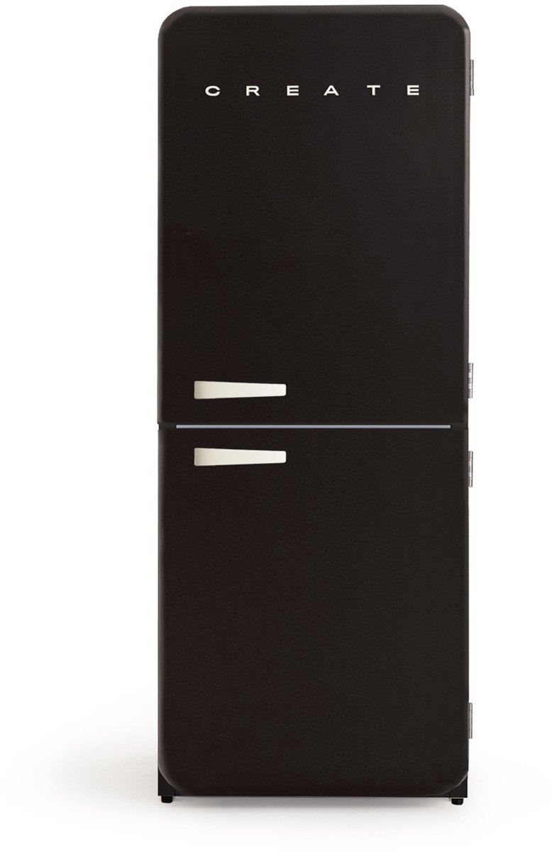 CREATE - Koelkast in retro stijl - FRIDGE RETRO COMBI 401 L