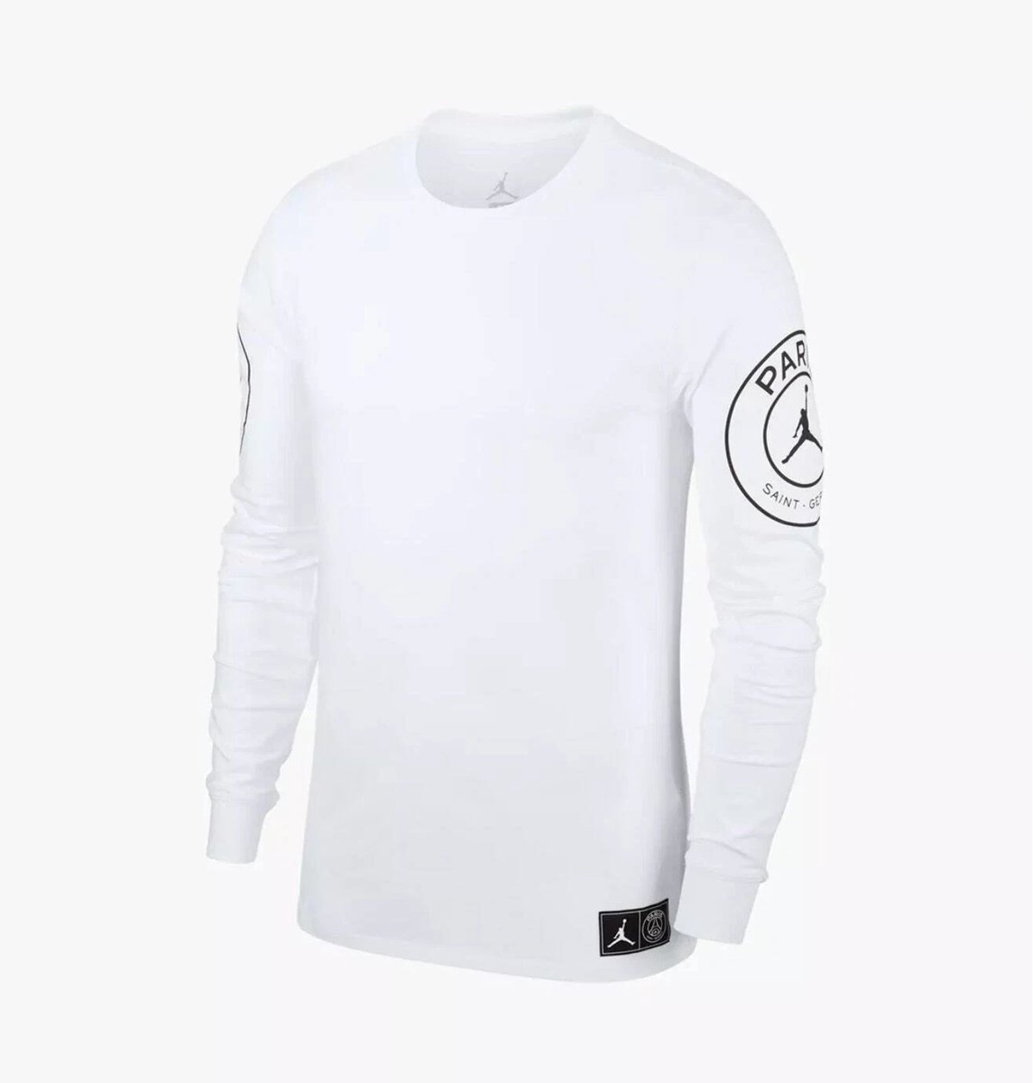 PSG X Jordan Long-sleeve Limited Edition Herenmode – L Wit