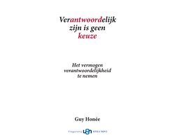 Omslag van Verantwoordelijk zijn is geen keuze