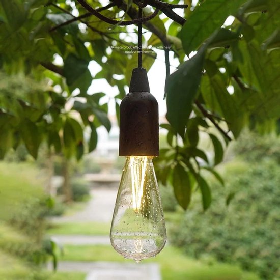 Campinglamp - Hanglamp - Trekschakelaar - LED -Hanglamp Batterij - Kan Tegen Een Stootje - Campinglampen - Tentlamp - Kampeerlamp - Tuinverlichting - Feestverlichting - Aaa-Batterijen Inbegrepen — afbeelding 2