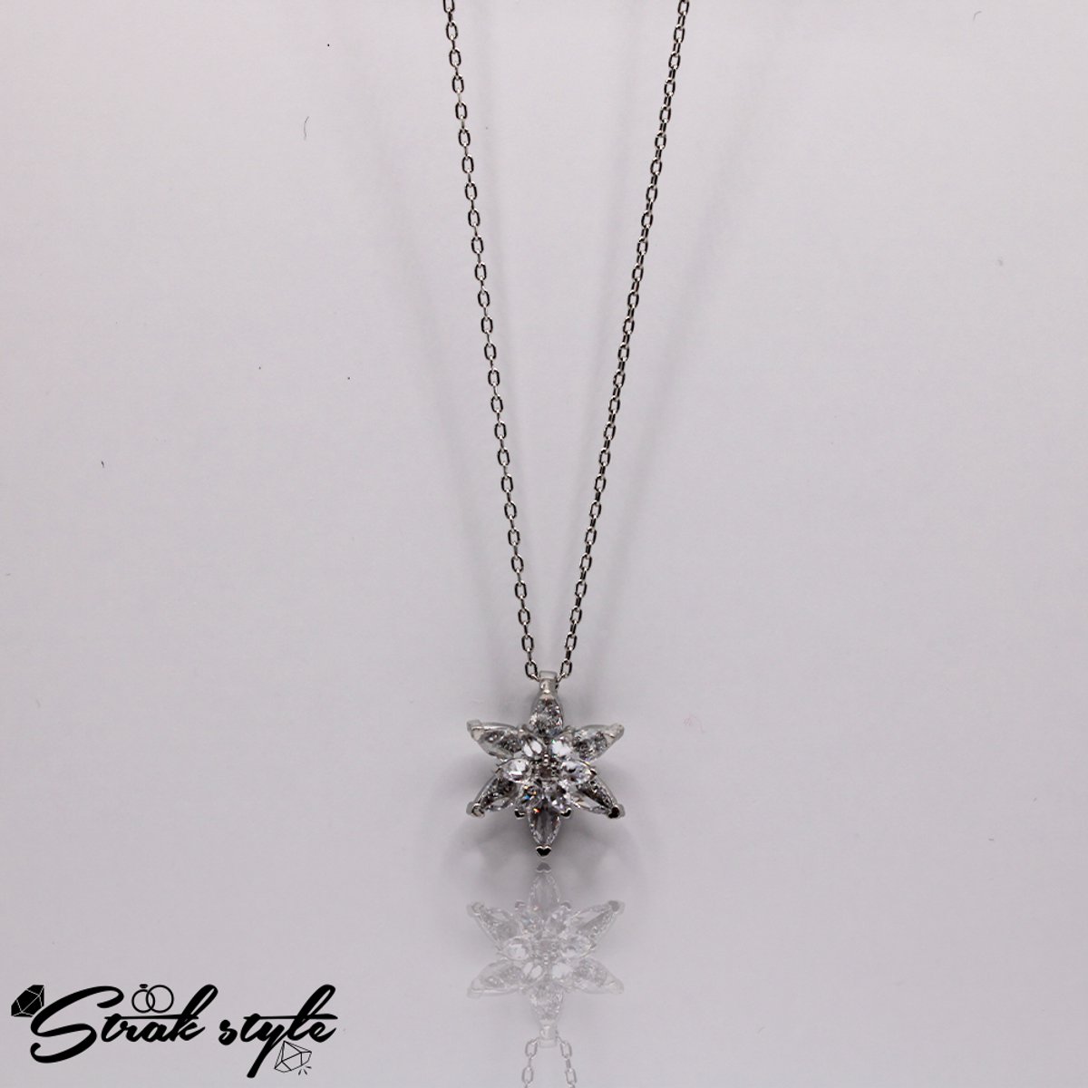 925 Sterling Zilveren Ketting met Lotus Bloem Roze 43 cm Elegant en Comfortabel Sieraad voor Dames