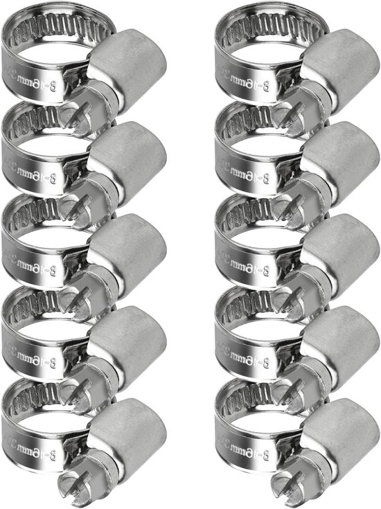 Klemklem, 25 mm, buisklem, M25, klemklemmen, nagelvrij, pvc, zelfklevende buisklemmen, bevestigingsklem, lege buishouder, slangklem, kunststof voor gasbuizen, waterleidingen, kabels