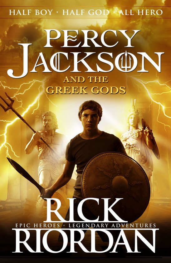 Percy Jackson and the Greek Gods - cover