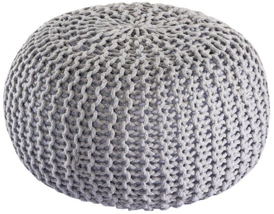 Opblaasbare poef 55 x 55 x 25 cm groen/wit aanbieding bij Albert Heijn