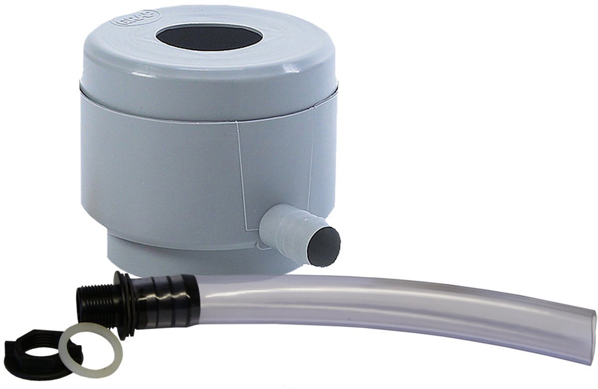 Garantia Collecteur d'eau de pluie DN 70-100 gris incl. cartouche filtrante