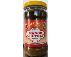 Faya Patu Surinaamse Mango Chutney - zoetzure saus voor gerechten - 290 ml
