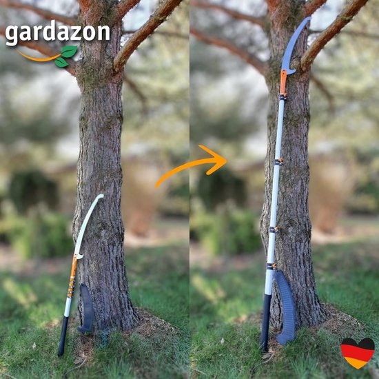 RFWR® Takkenzaag met telescopische steel - Hoogwaardige tuinzaag voor het snoeien van takken en bomen van RFWR — afbeelding 2