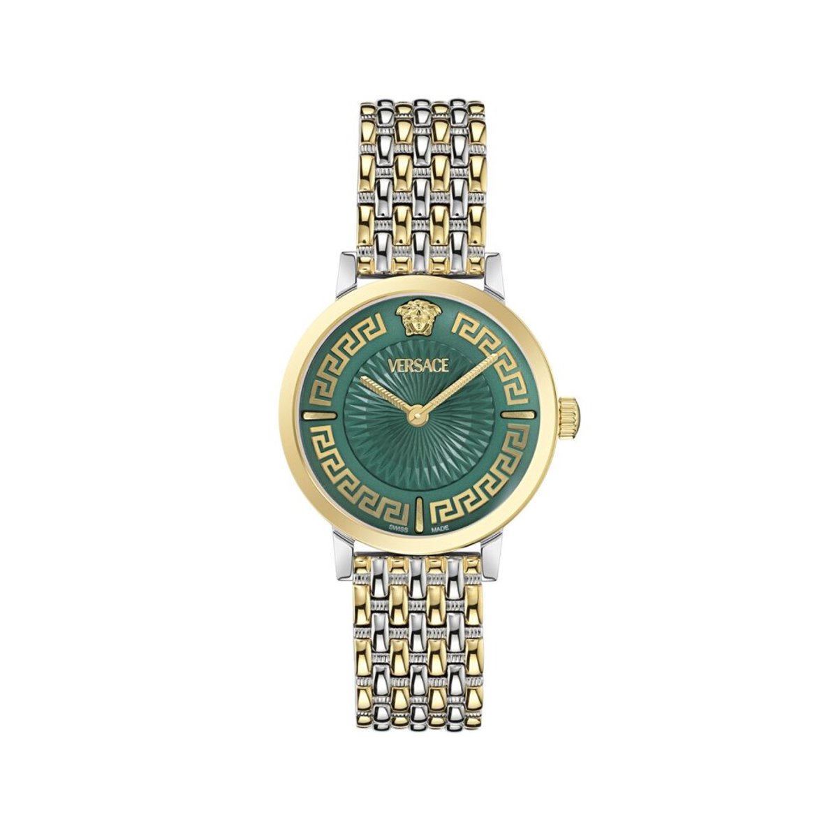 Versace Greca Fortuna VE0A00325 Horloge - Staal - Multi - Ø 35 mm