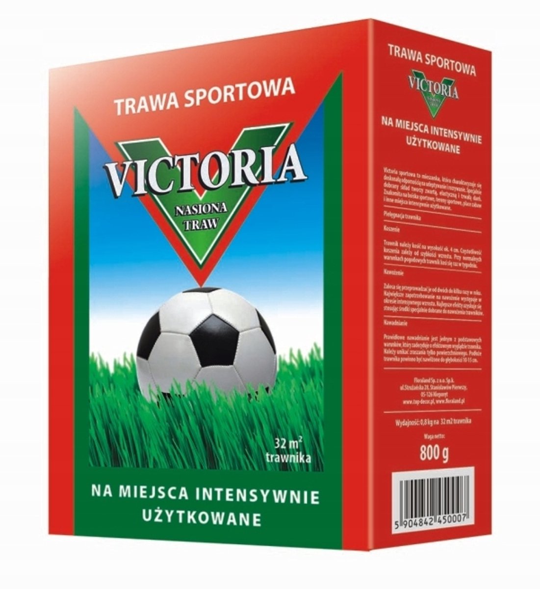 Top Decor Victoria Sportowa - Sportgraszaden Mix - 0,8 kg - Hoge Uithoudingsvermogen
