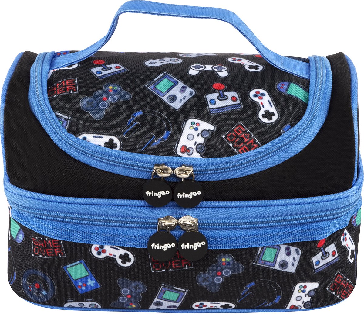 Lunchtas Gamer - Broodtrommel met vakjes