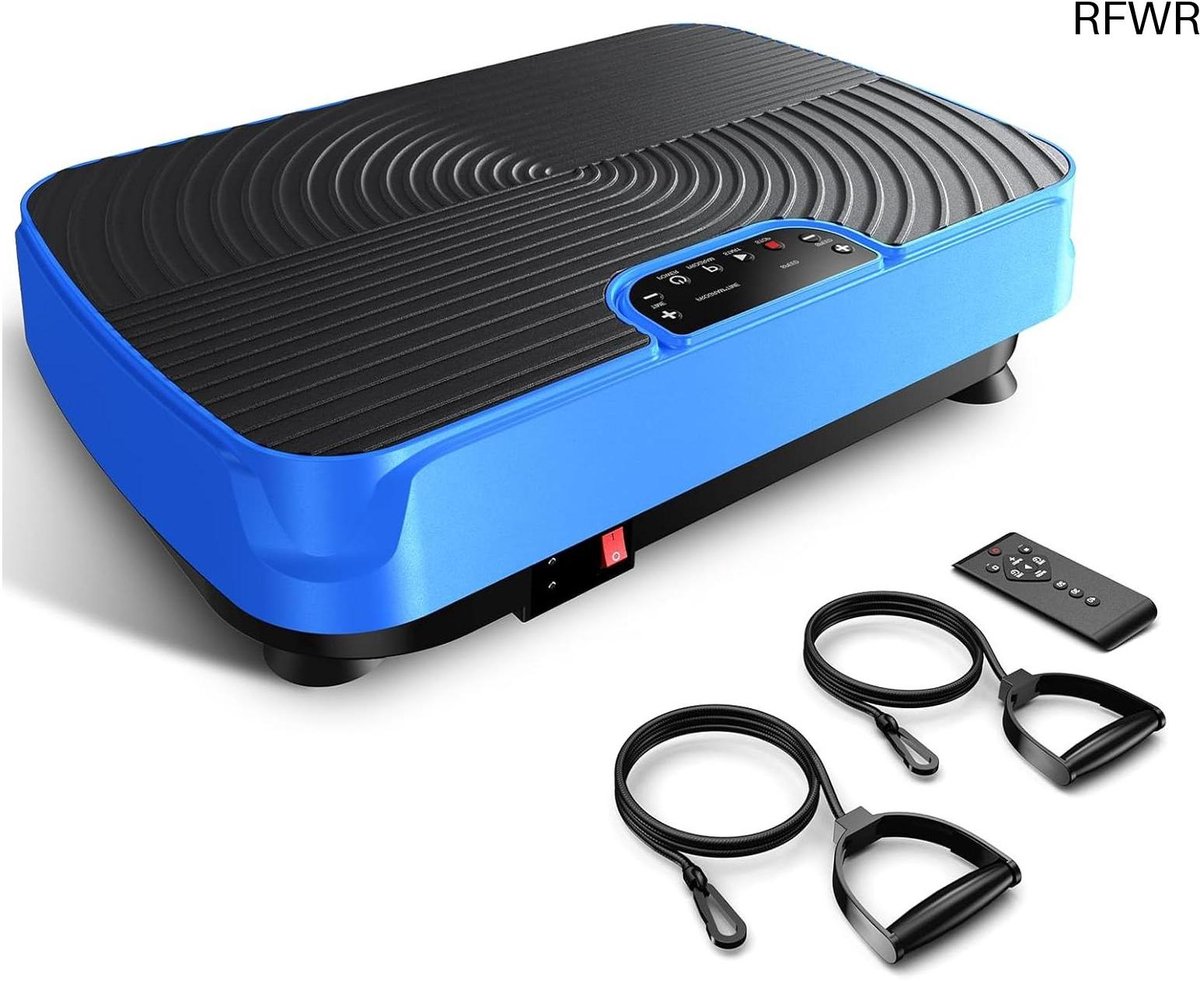 RFWR® Trillingsplaat voor Lymfedrainage - Compacte Full-Body Workout Apparatuur voor Thuis