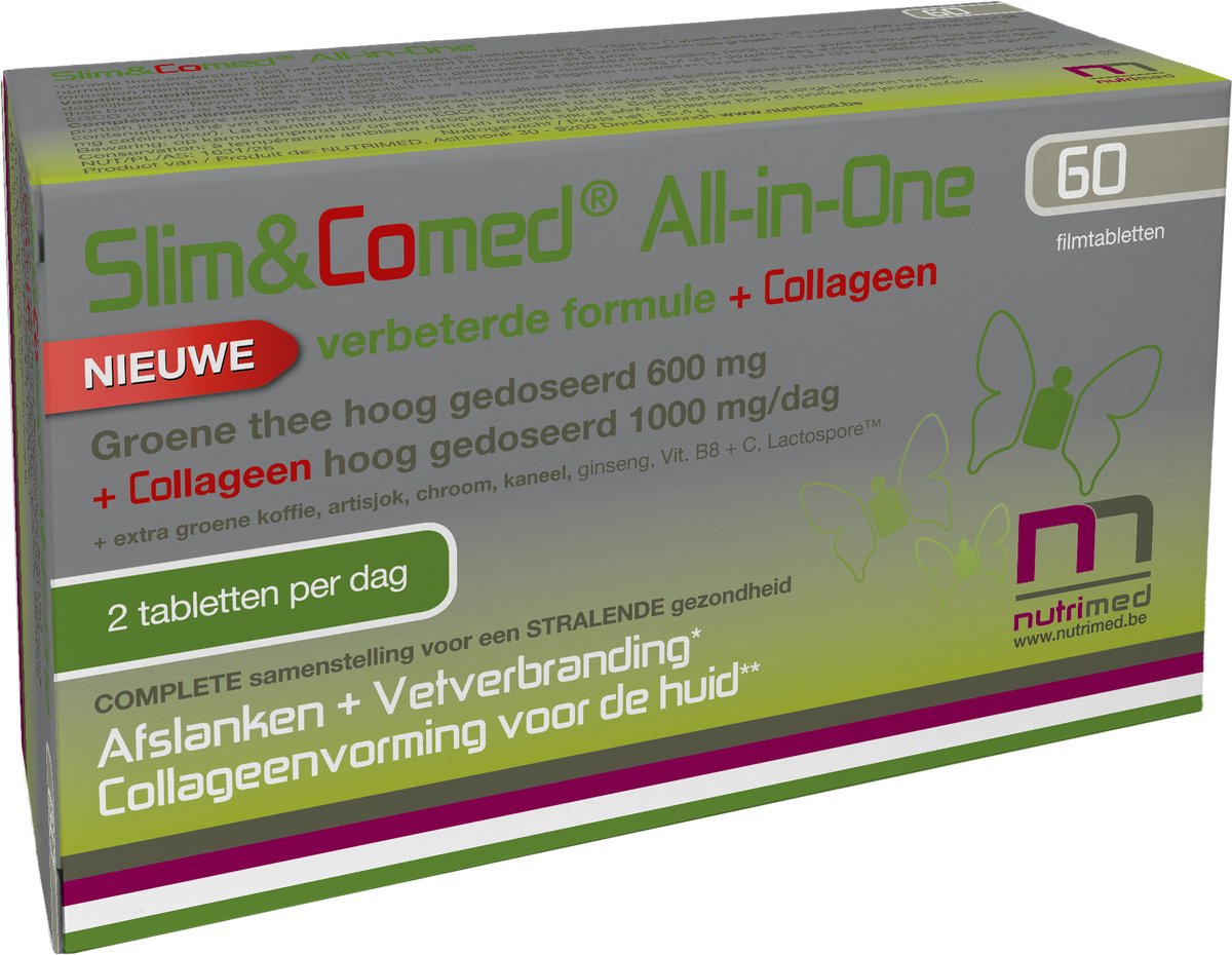 Slim&Comed All-in-One 60 tabletten