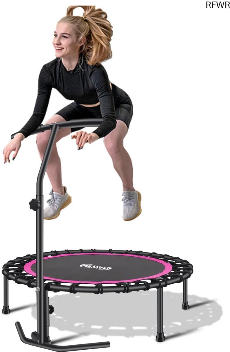 RFWR Fitness Trampoline 40 inch - Indoor bungee rebounder voor volwassenen