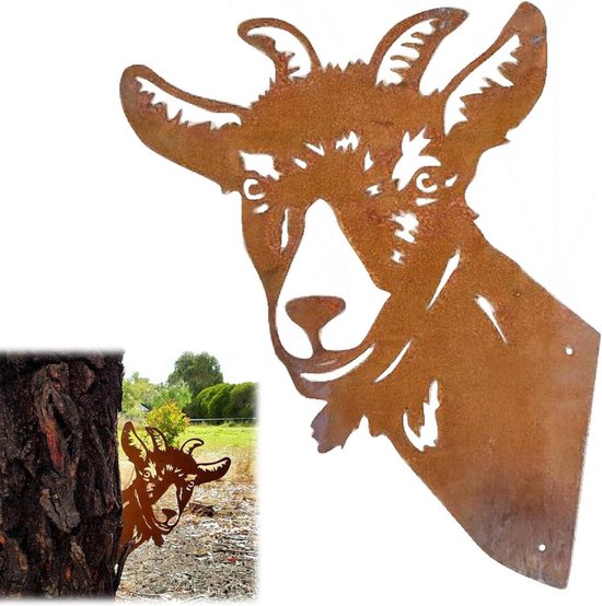 DERJDISF 1 Stuk Roest Decoratie voor Tuin Tuindecoratie Gemaakt van