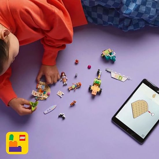 LEGO Friends Surf et scooter s'amusent avec les chiens - 42641