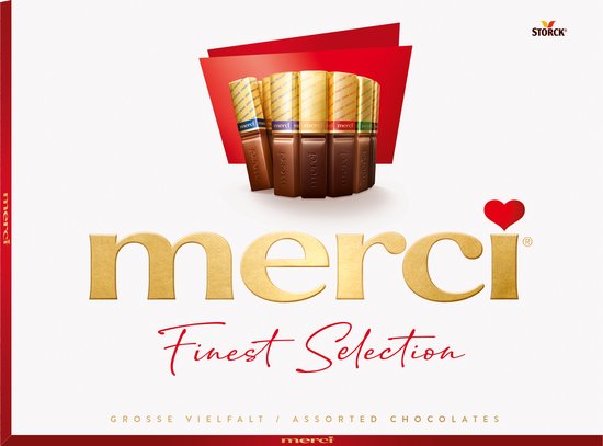 merci Finest Selection assorti XXL - 675gram - bedank cadeautje