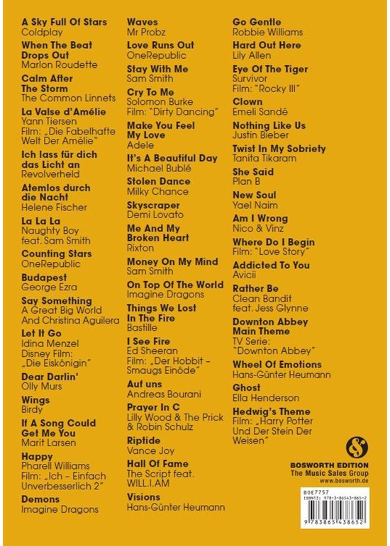 Piano gefällt mir! 50 Chart & Film Hits - Band 4 mit MP3 CD