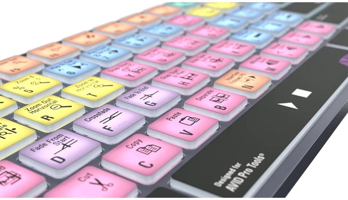 LogicKeyboard Avid Pro Tools Titan DE WIN - Toetsenbord