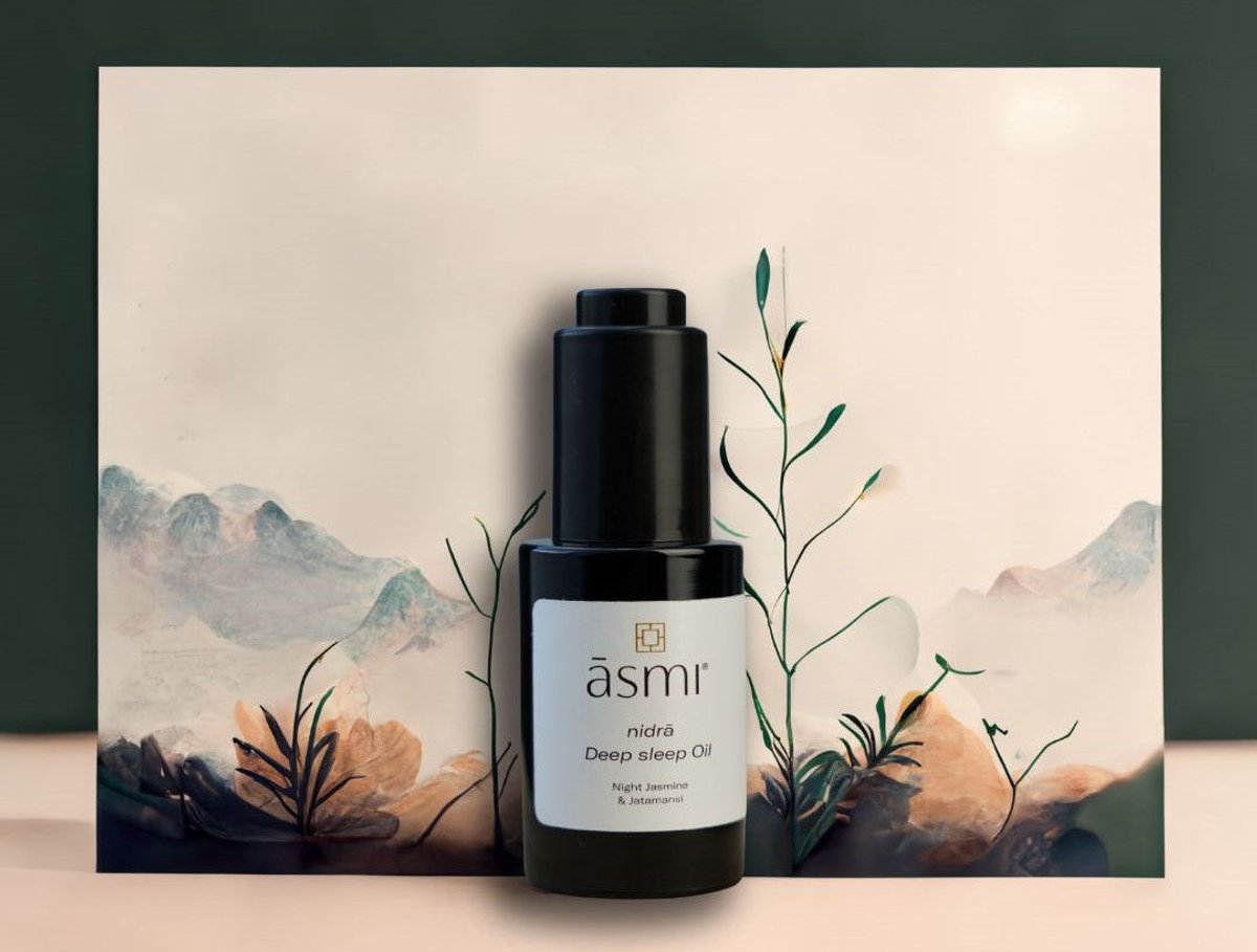 Āsmi Ayurveda - Ayurvedische Gezichtsolie Nidra – Voor het Slapengaan
