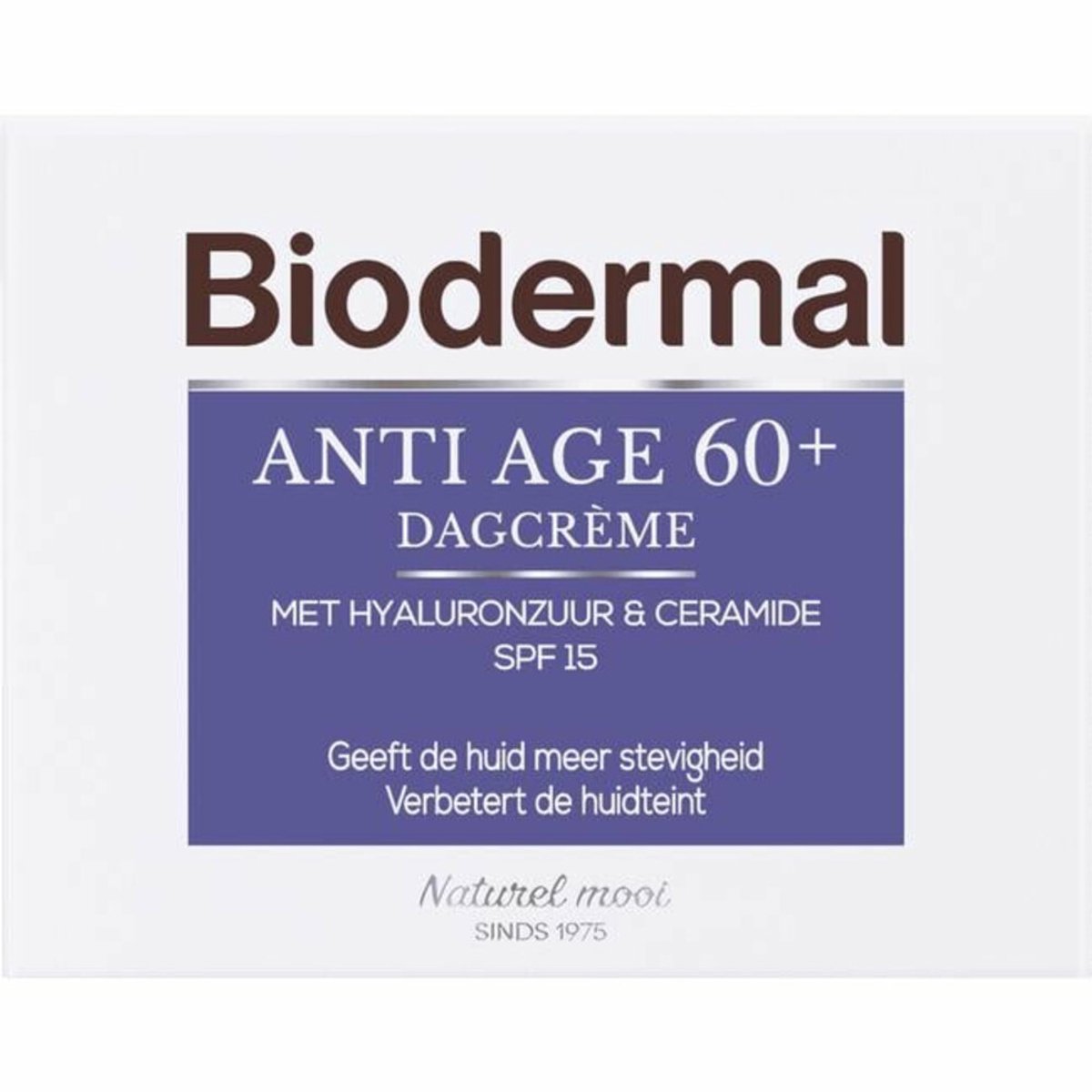 Biodermal Dagcrème Anti-Age 60+ - 2 x 50 ml - Voordeelverpakking