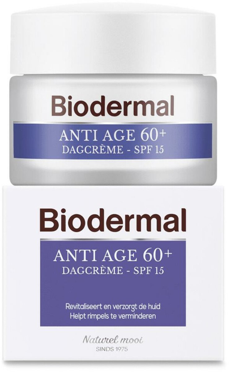 Goedkoopste 2x Biodermal Dagcrème Anti-Age 60 50 ml