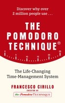 Boekomslag met de titel 'The Pomodoro Technique: The Life-Changing Time-Management System' door Francesco Cirillo.