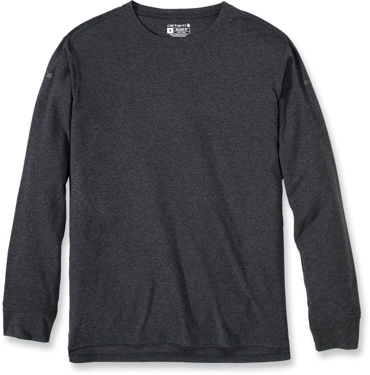 Carhartt Lightweight L/S Pocket T-Shirt Carbon Heather-S Grijs